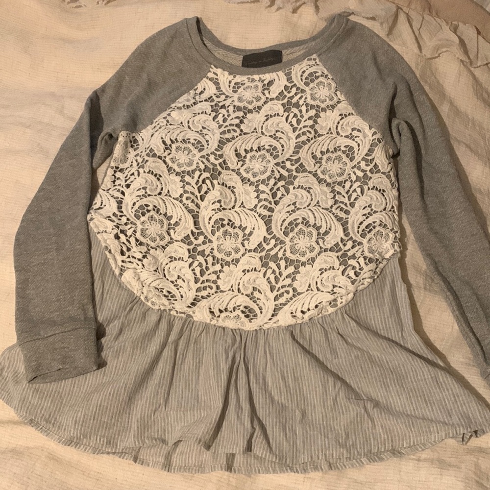 Anthropologie sweater made by Sunday in Brooklyn